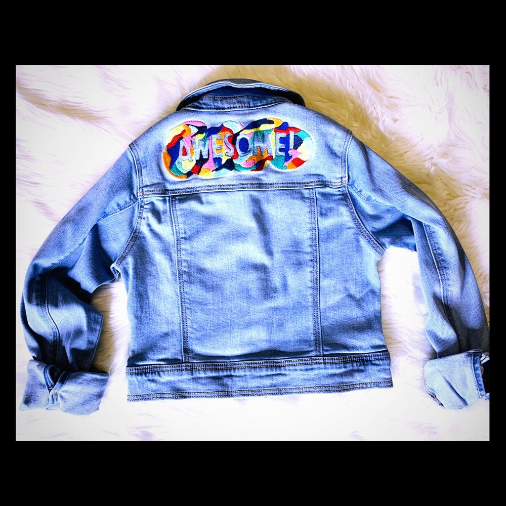 Girl’s Cat & Jack Jean Jacket